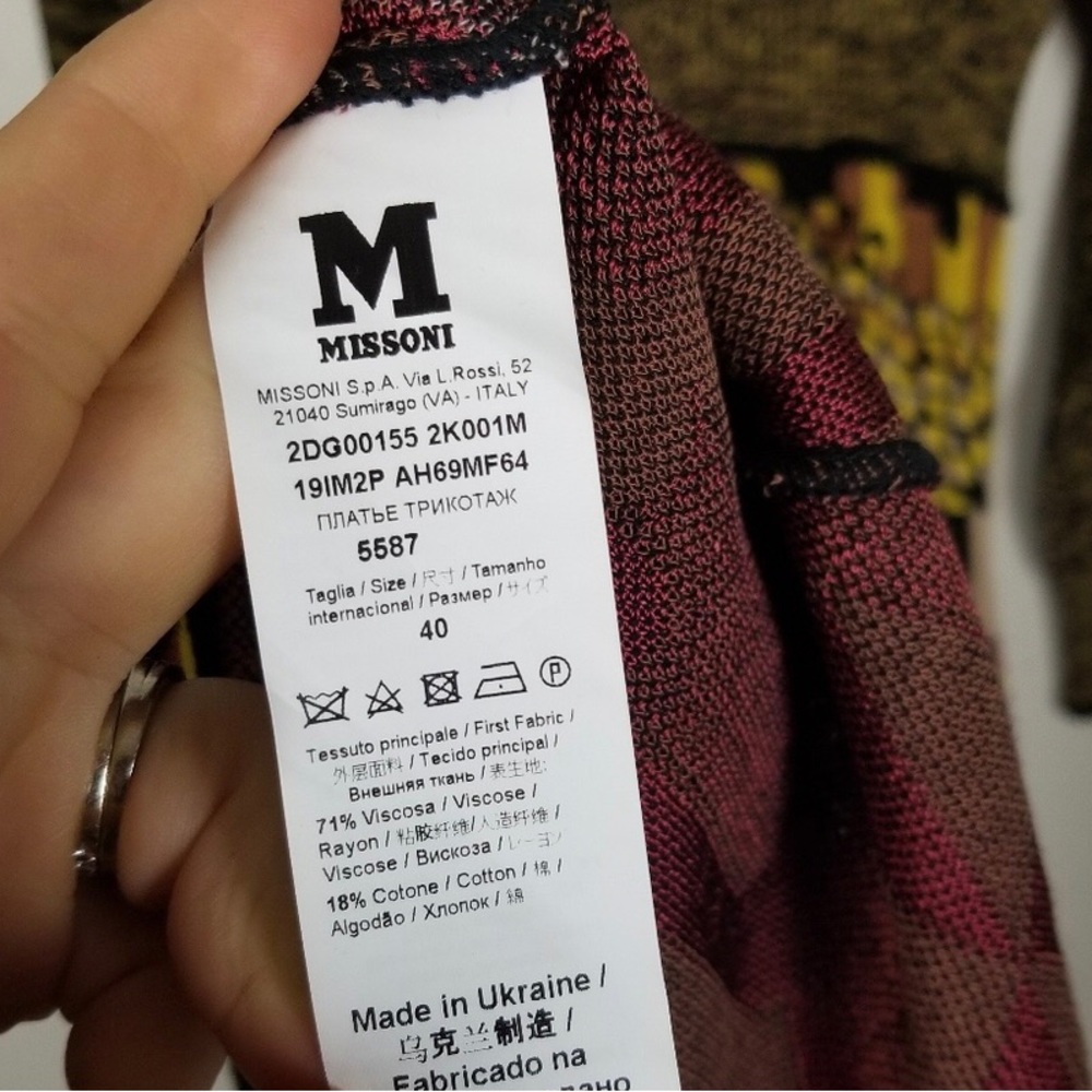 NWOT MISSONI Dress - Picture 4 of 14